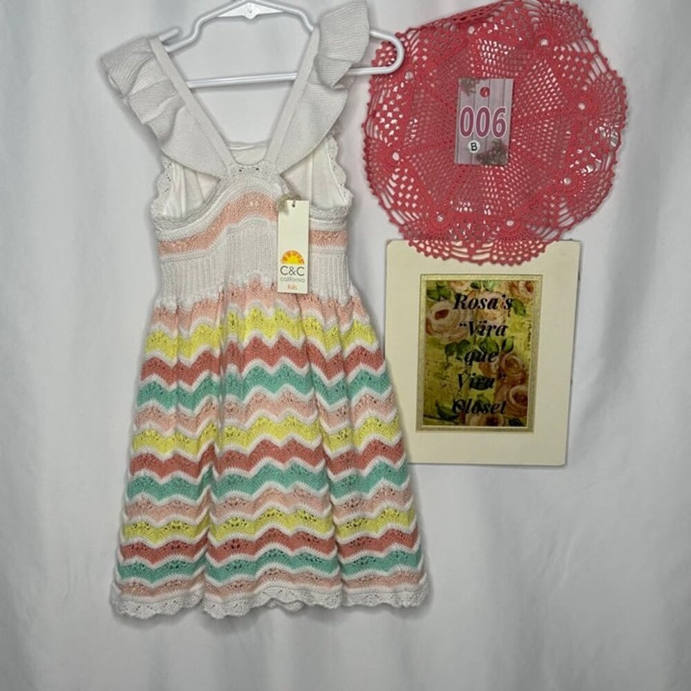 NWT C&C California Stripe Sweater Sundress - Picture 4 of 11